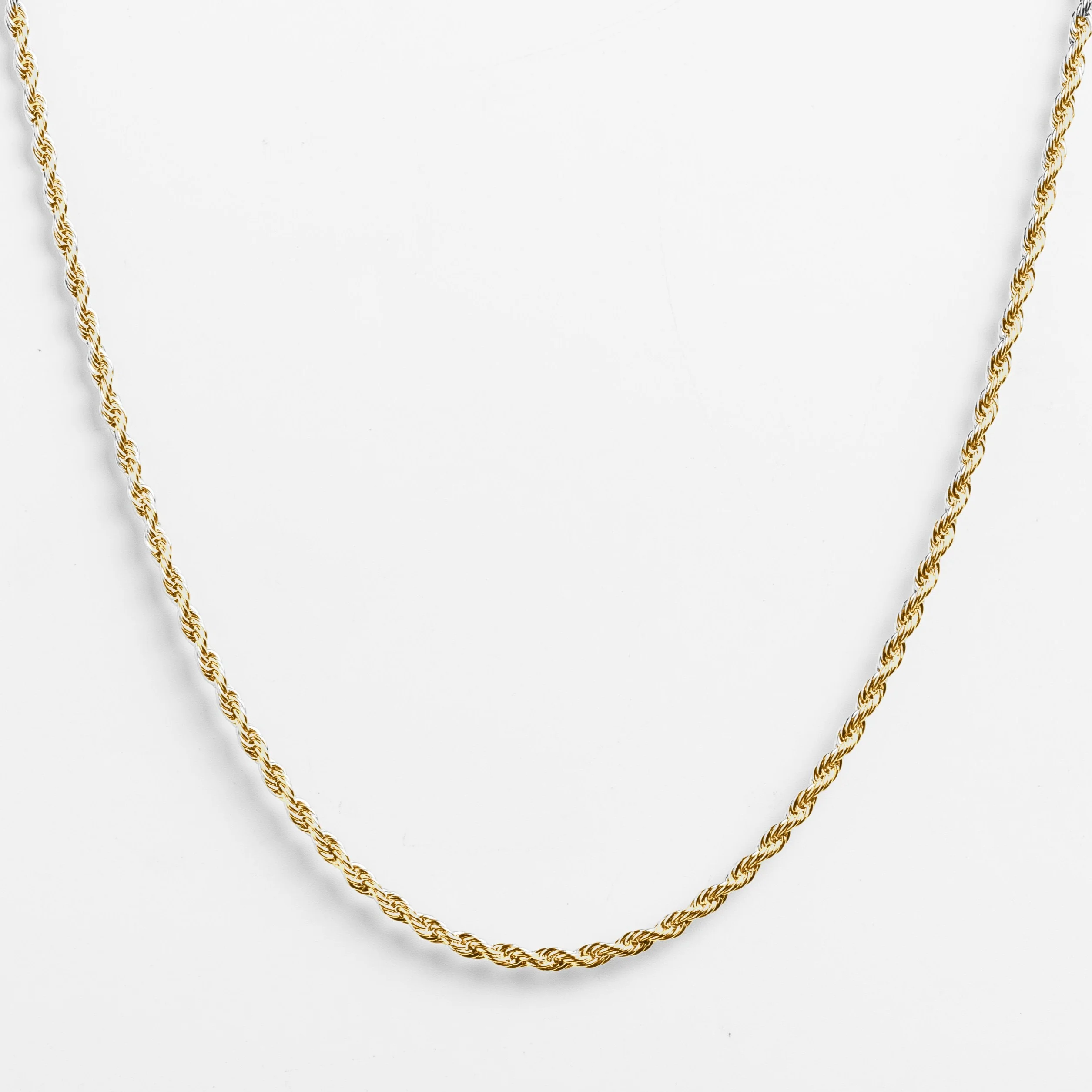 Rope 4MM Chain (Gold) - Image 3